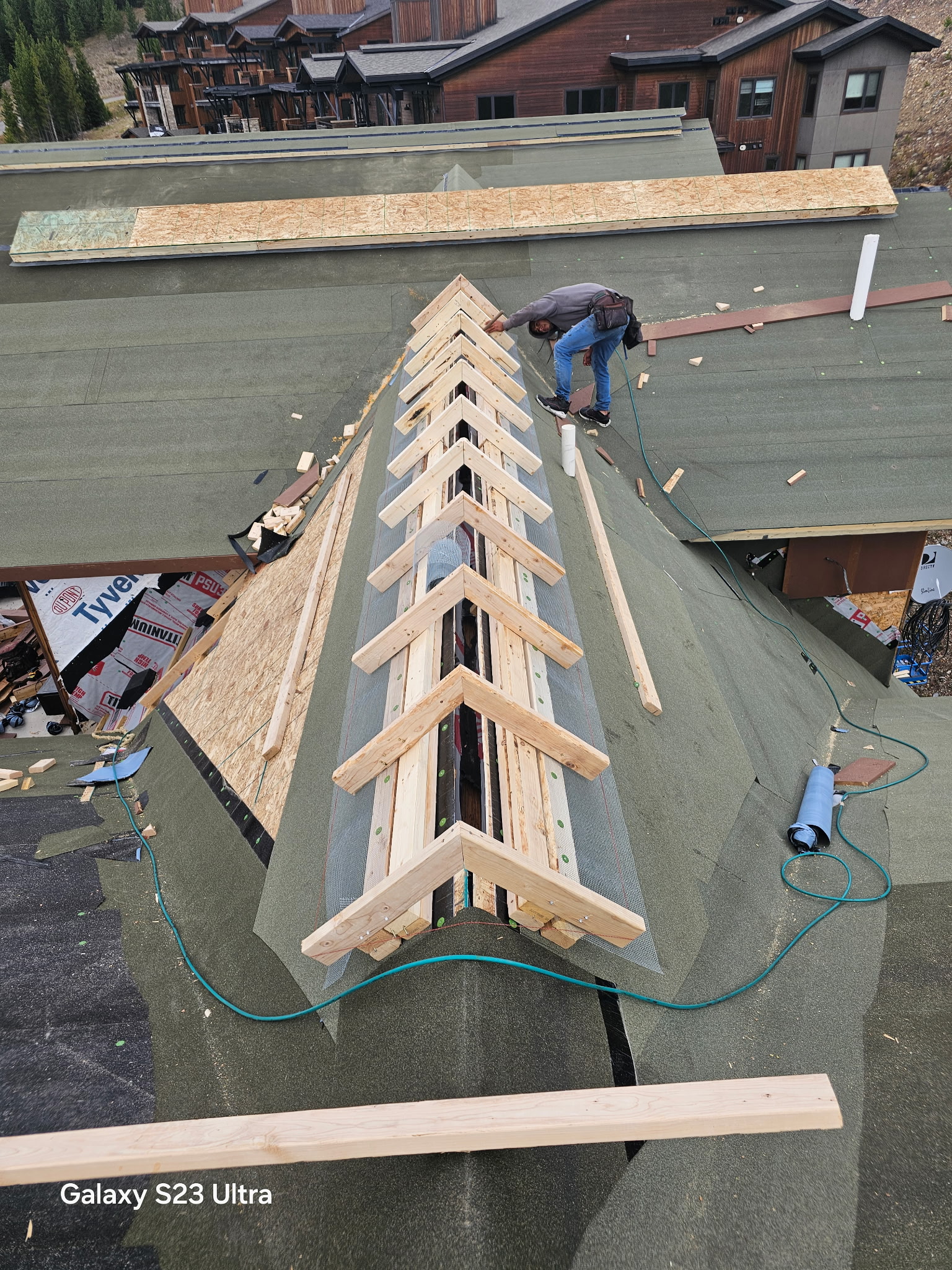 Cold roof installation Western Montana AMPCo Construction