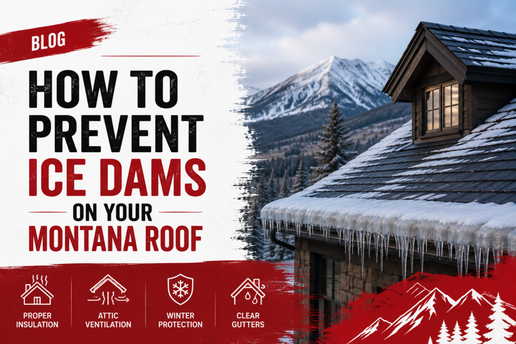 How to Prevent Ice Dams on Your Montana Roof