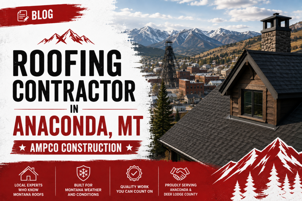 Roofing Contractor in Anaconda, MT — AMPCo Construction